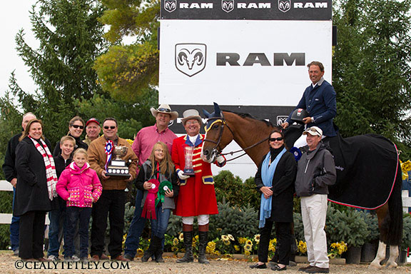 Yann Candele of Caledon, ON, and Game Ready were awarded the Caledon Cup