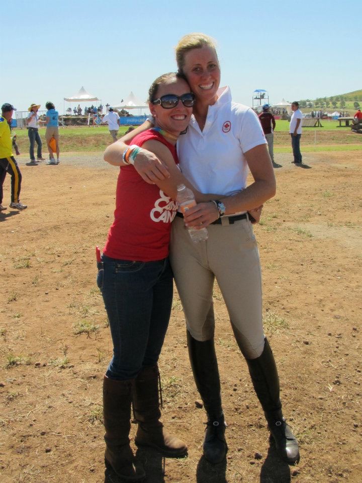 Dana Cooke & Rebecca Howard at the 2011 Pan American Games in Guadalajara, Mexico