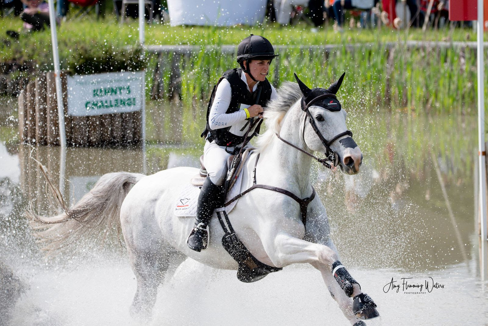 Canadian Dana Cooke of Mooresville, NC, earned the first international win of her career with FE Mississippi at the Jersey Fresh International Three-Day Event